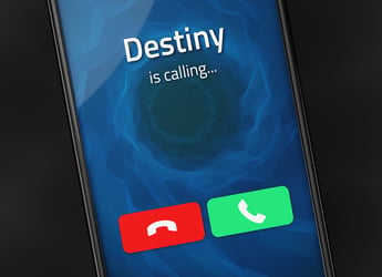 Destiny calling on the phone