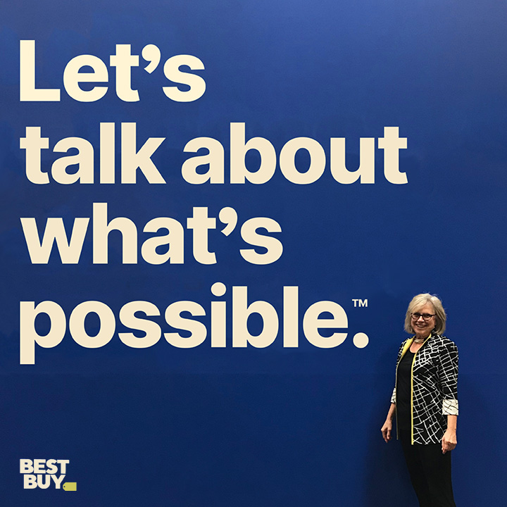 jill-konrath-infront-of-lets-talk-about-wahts-possible-at-best-buy